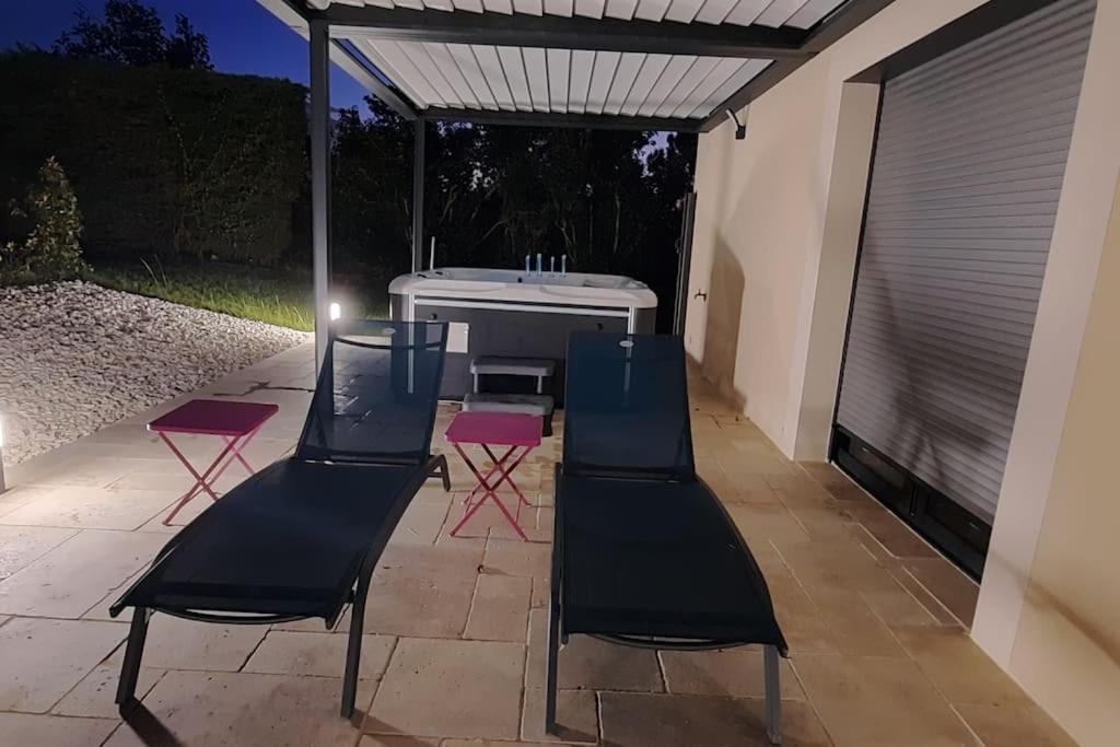 Villa Drome Jacuzzi La Maison D'A Cote Chatuzange-le-Goubet エクステリア 写真